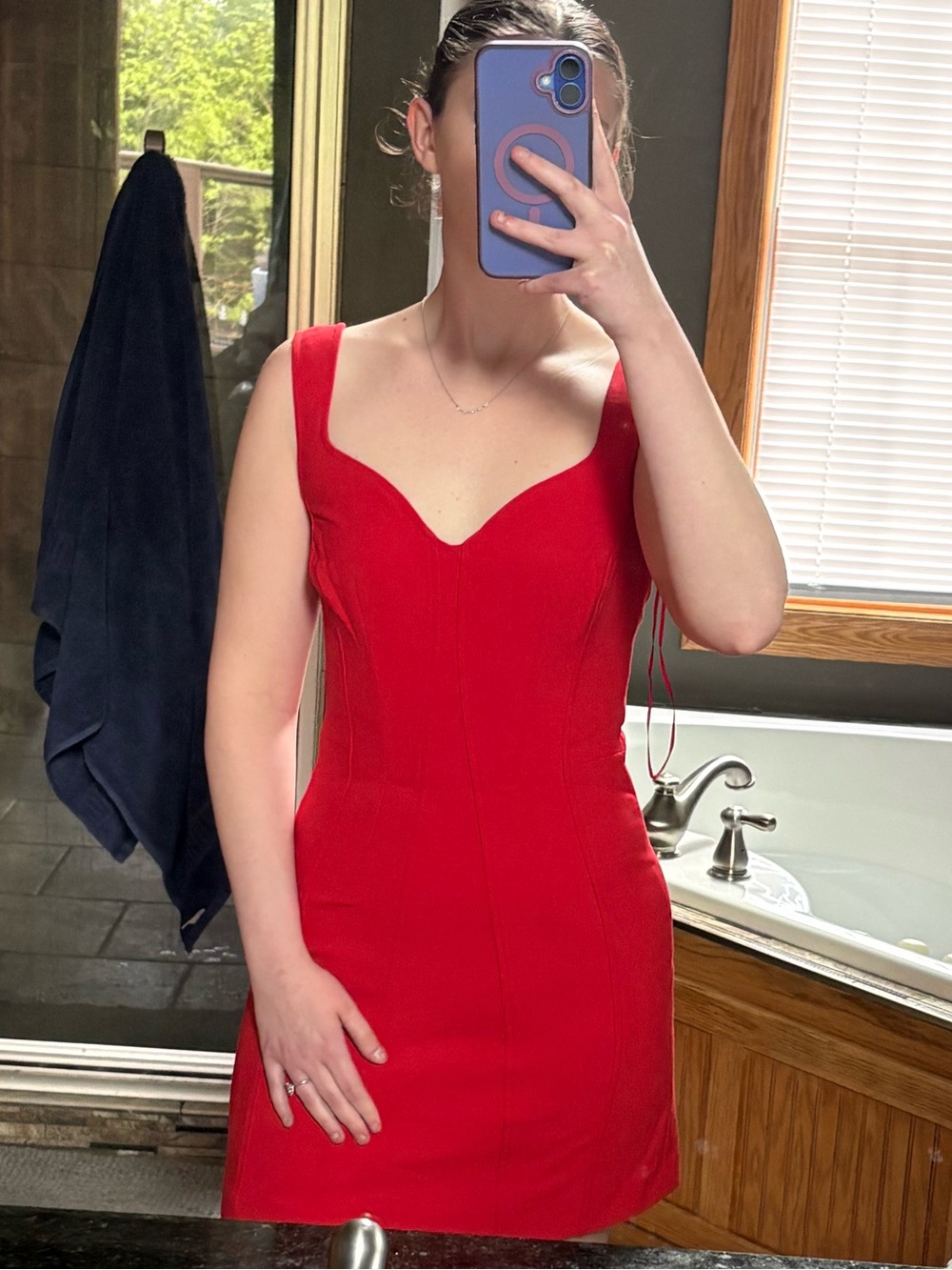 French Connection Red Mini Dress